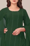 4NEW ARRIVAL GEORGETTE SEQUENCE WORK TOP SHARARA WITH DUPATTA FESTIVE WEAR WHOLESALE PRICE ETHNIC GARMENT (20)