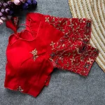 5DESIGNER VISCOSE MULTI SEQUENCE WORK STITCHED BLOUSE PARTY WEAR WHOLESALE PRICE ETHNIC GARMENT (12)