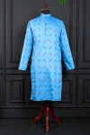 FANCY COTTON DIGITAL PRINTED WORK MEN'S KURTA PAYJAMA RAMA