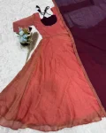 8FANCY-SHIMMER-SILK-PLAIN-GOWN-WITH-FOUR-SIDE-LACE-BORDER-WORK-DUPATTA-FESTIVE-WEAR-WHOLESALE-PRICE-ETHNIC-GARMENT-3.webp