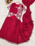 DESIGNER-CHINON-LACE-BORDER-WORK-READY-TO-WEAR-SAREE-WITH-STITCHED-BLOUSE-PARTY-WEAR-WHOLESALE-PRICE-ETHNIC-GARMENT-5.webp