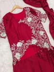 DESIGNER-CHINON-LACE-BORDER-WORK-READY-TO-WEAR-SAREE-WITH-STITCHED-BLOUSE-PARTY-WEAR-WHOLESALE-PRICE-ETHNIC-GARMENT-5.webp