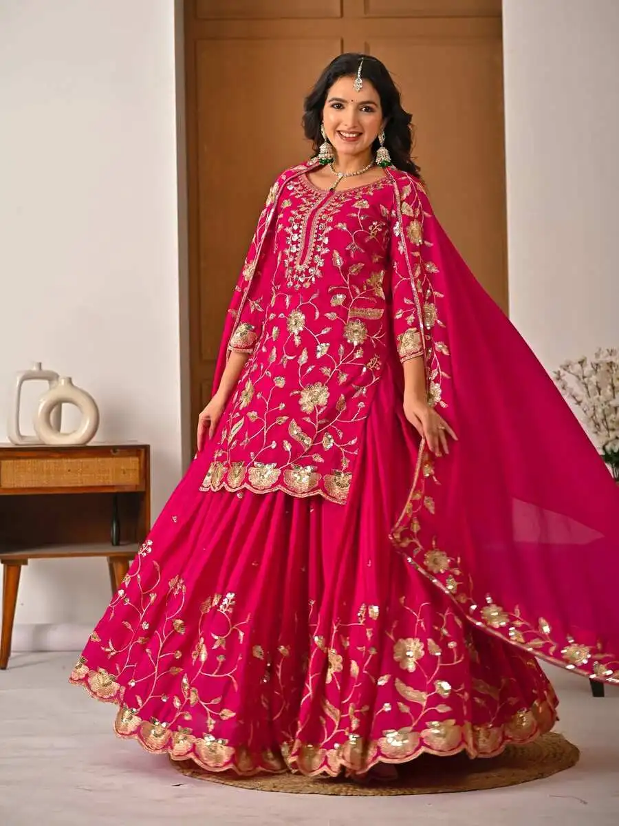 DESIGNER-CHINON-SILK-SEQUENCE-EMBROIDERY-WORK-TOP-LEHENGA-WITH-DUPATTA-WEDDING-WEAR-WHOLESALEPRICE-ETHNIC-GARMENT-13.webp