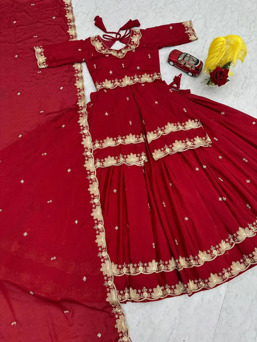 DESIGNER-CHINON-SILK-THREAD-PIPE-SEQUENCE-WORK-TOP-LEHENGA-WITH-DUPATTA-WEDDING-WEAR-WHOLESALE-PRICE-ETHNIC-GARMENT-11.webp
