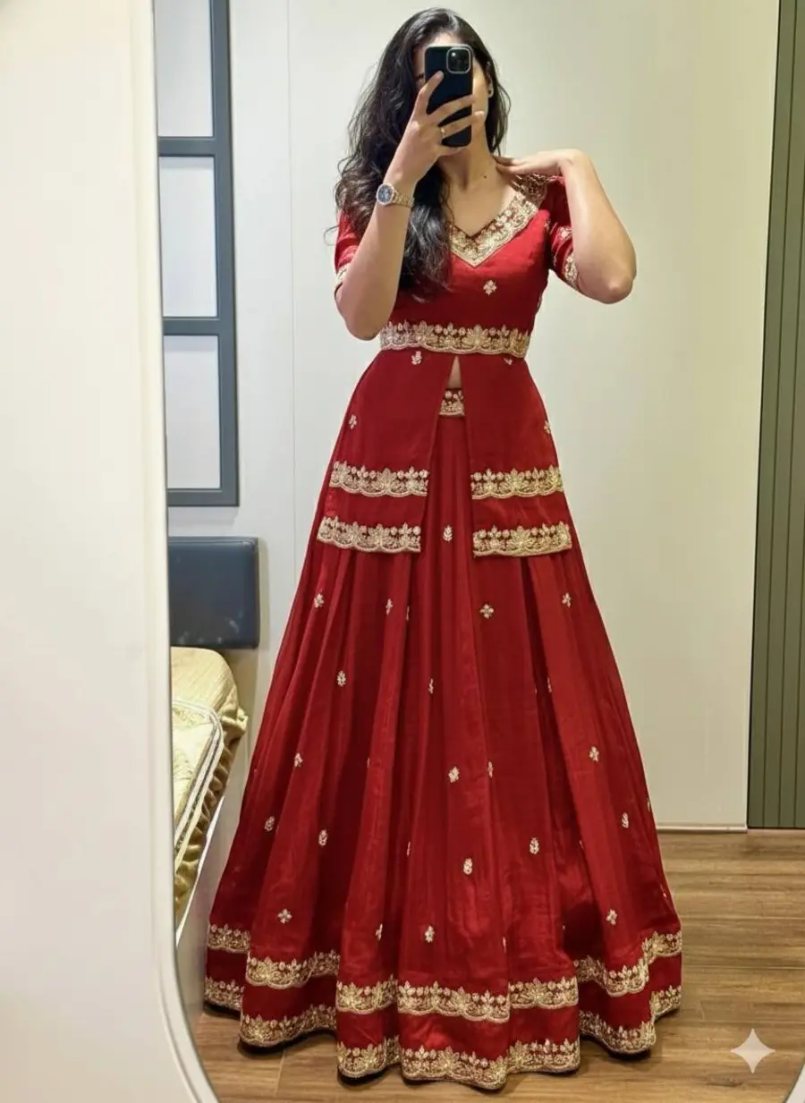 DESIGNER-CHINON-SILK-THREAD-PIPE-SEQUENCE-WORK-TOP-LEHENGA-WITH-DUPATTA-WEDDING-WEAR-WHOLESALE-PRICE-ETHNIC-GARMENT-3.webp