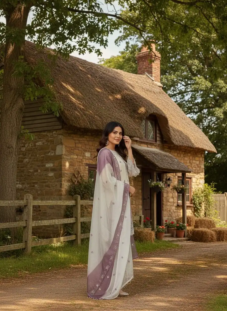DESIGNER GMY SILK EMBROIDERY AND SEQUENCE WITH DIGITAL PRINT WORK TOP BOTTOM WITH DUPATTA FESTIVE WEAR WHOLESALE PRICE ETHNIC GARMENT (13)