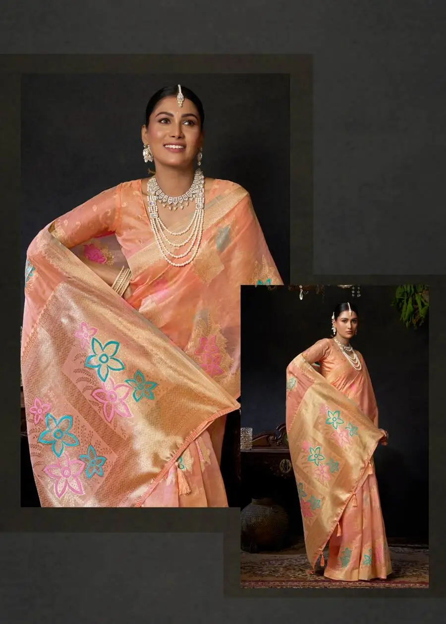 DESIGNER-ORGANZA-KHADI-ZHALLAR-WORK-SAREE-WITH-UNSTITCHED-BLOUSE-WEDDING-WEAR-WHOLESALE-PRICE-ETHNIC-GARMENT-3.webp