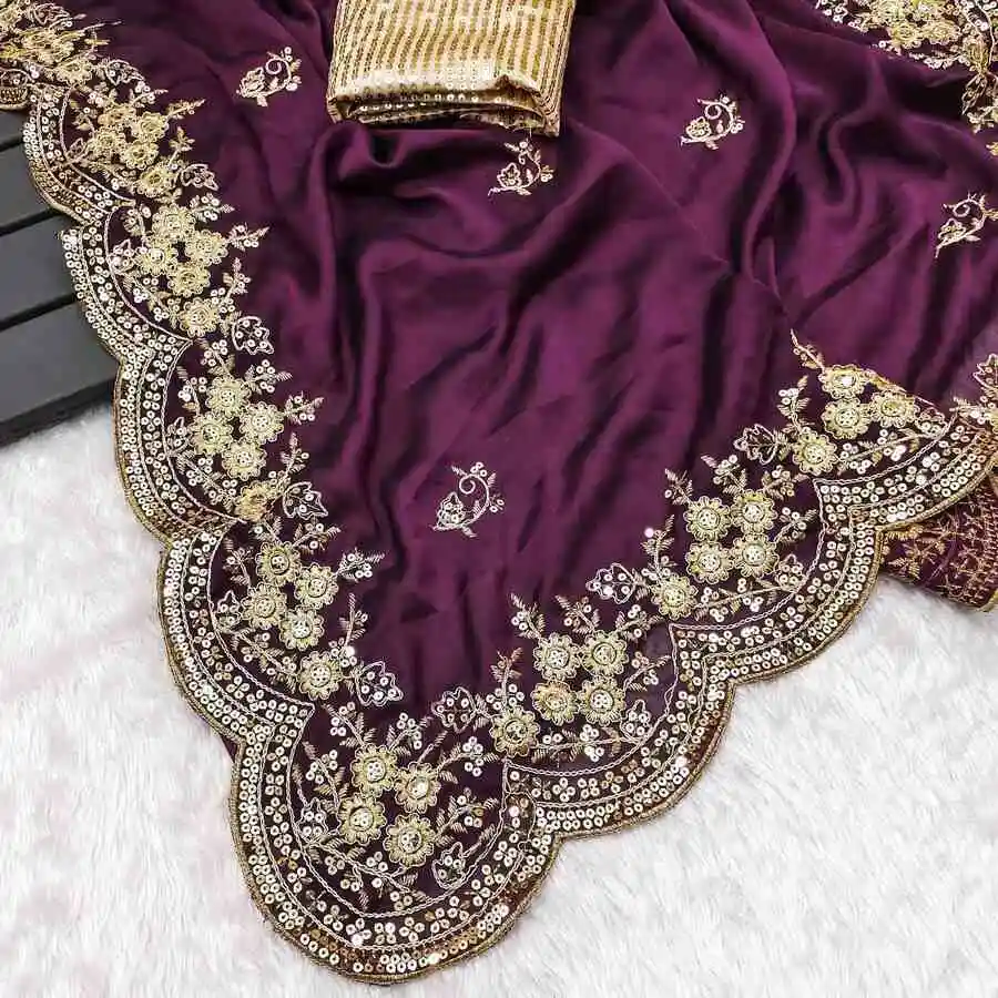 DESIGNER-RANGOLI-SILK-EMBROIDERY-CODING-THREAD-AND-SEQUENCE-BORDER-WORK-SAREE-WITH-UNSTITCHED-BLOUSE-WEDDING-WEAR-WHOLESALE-PRICE-ETHNIC-GARMENT-1.webp