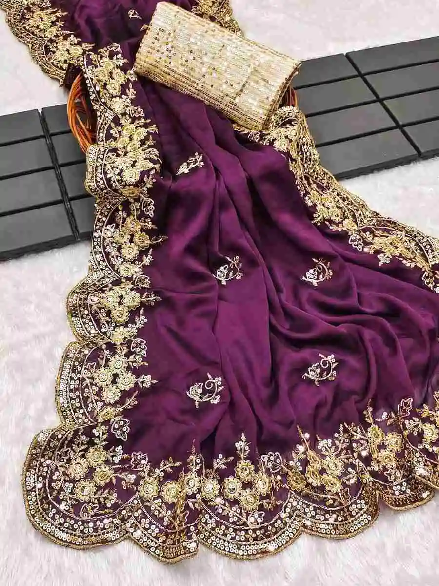 DESIGNER-RANGOLI-SILK-EMBROIDERY-CODING-THREAD-AND-SEQUENCE-BORDER-WORK-SAREE-WITH-UNSTITCHED-BLOUSE-WEDDING-WEAR-WHOLESALE-PRICE-ETHNIC-GARMENT-3.webp