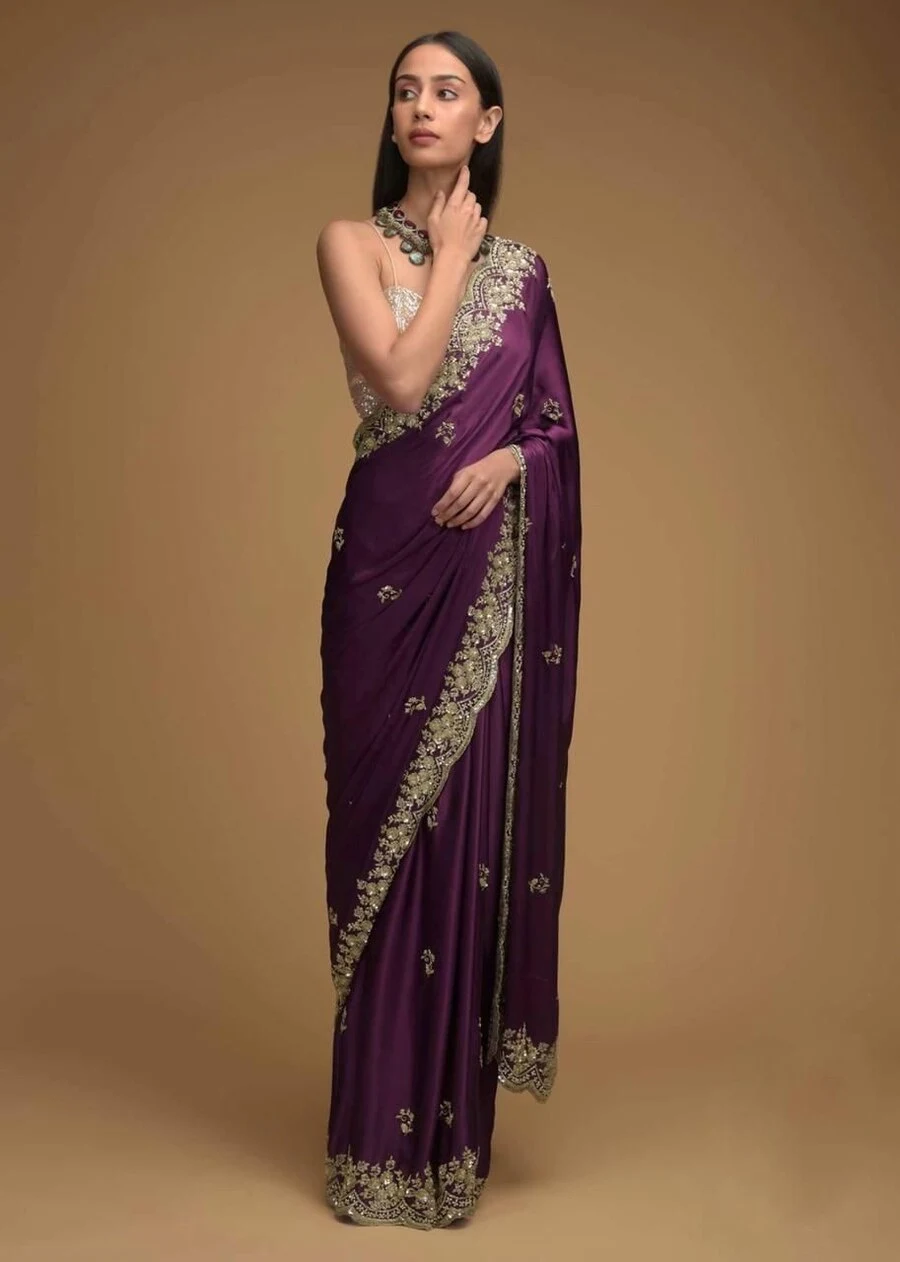 DESIGNER-RANGOLI-SILK-EMBROIDERY-CODING-THREAD-AND-SEQUENCE-BORDER-WORK-SAREE-WITH-UNSTITCHED-BLOUSE-WEDDING-WEAR-WHOLESALE-PRICE-ETHNIC-GARMENT-4.webp