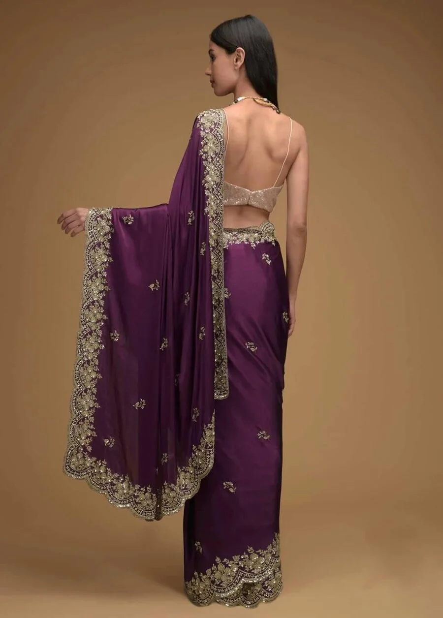 DESIGNER-RANGOLI-SILK-EMBROIDERY-CODING-THREAD-AND-SEQUENCE-BORDER-WORK-SAREE-WITH-UNSTITCHED-BLOUSE-WEDDING-WEAR-WHOLESALE-PRICE-ETHNIC-GARMENT-5.webp