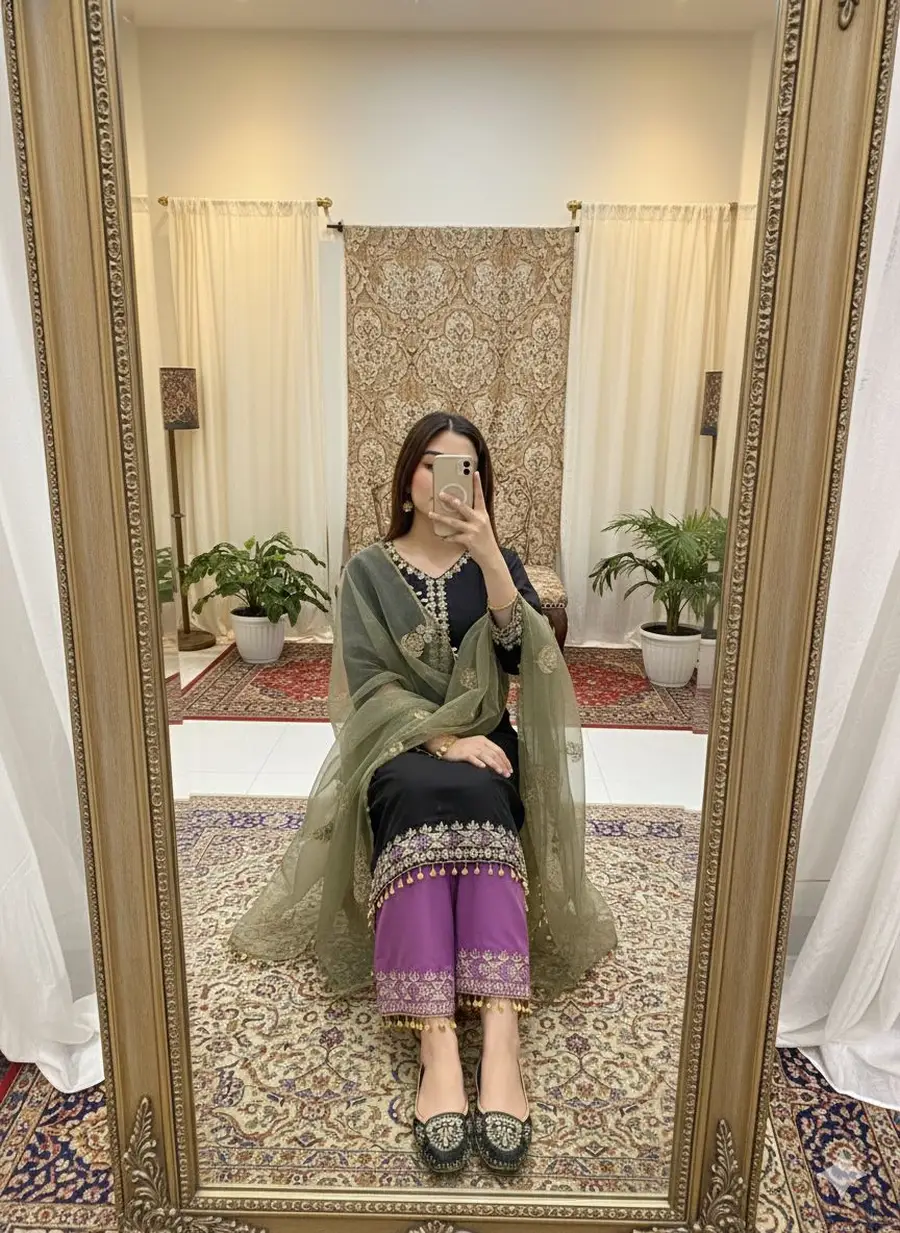 DESIGNER-ROMAN-SILK-EMBROIDERY-SEQUENCE-WITH-FANCY-SHIKA-LACE-BORDER-WORK-TOP-BOTTOM-WITH-DUPATTA-FESTIVE-WEAR-WHOLESALE-PRICE-ETHNIC-GARMENT-3.webp