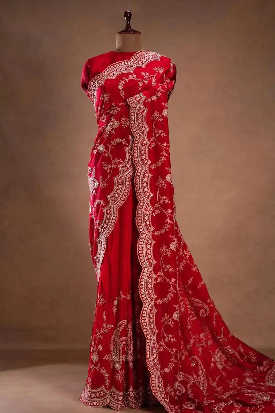 DESIGNER-VICHITRA-EMBRODIERY-THREAD-AND-SEQUENCE-WROK-WITH-CUT-WORK-SAREE-WITH-UNSTITCHED-BLOUSE-WEDDING-WEAR-WHOLESALE-PRICE-ETHNIC-GARMENT-3.webp