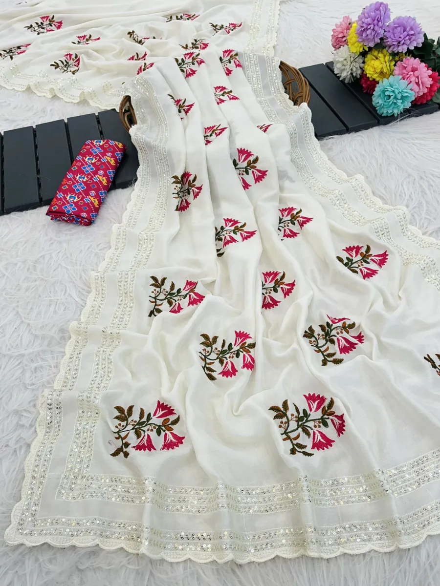 DESIGNER-VICHITRA-EMBROIDERY-AND-MULTI-THREAD-WORK-WITH-ARC-CUT-WORK-BORDER-SAREE-WITH-UNSTITCHED-BLOUSE-WEDDING-WEAR-WHOLESALE-PRICE-ETHNIC-GARMENT-1.webp