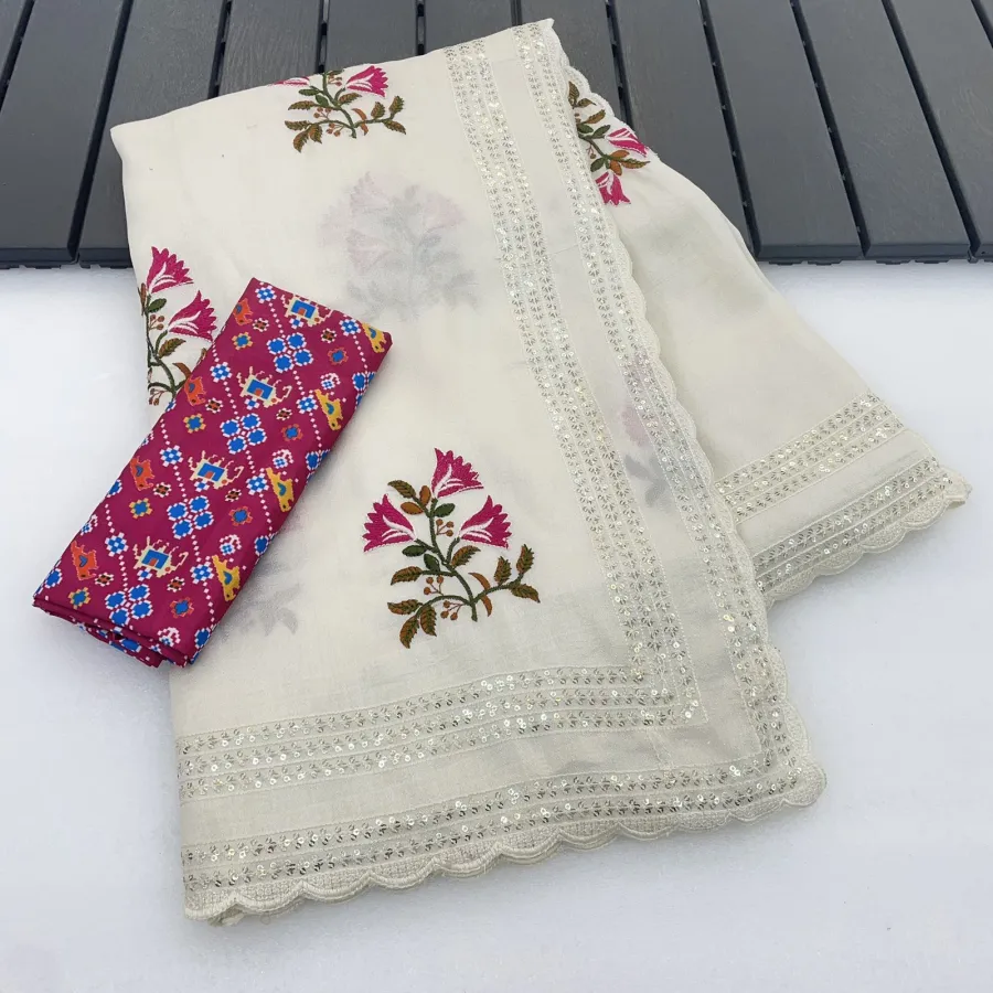 DESIGNER-VICHITRA-EMBROIDERY-AND-MULTI-THREAD-WORK-WITH-ARC-CUT-WORK-BORDER-SAREE-WITH-UNSTITCHED-BLOUSE-WEDDING-WEAR-WHOLESALE-PRICE-ETHNIC-GARMENT-2.webp