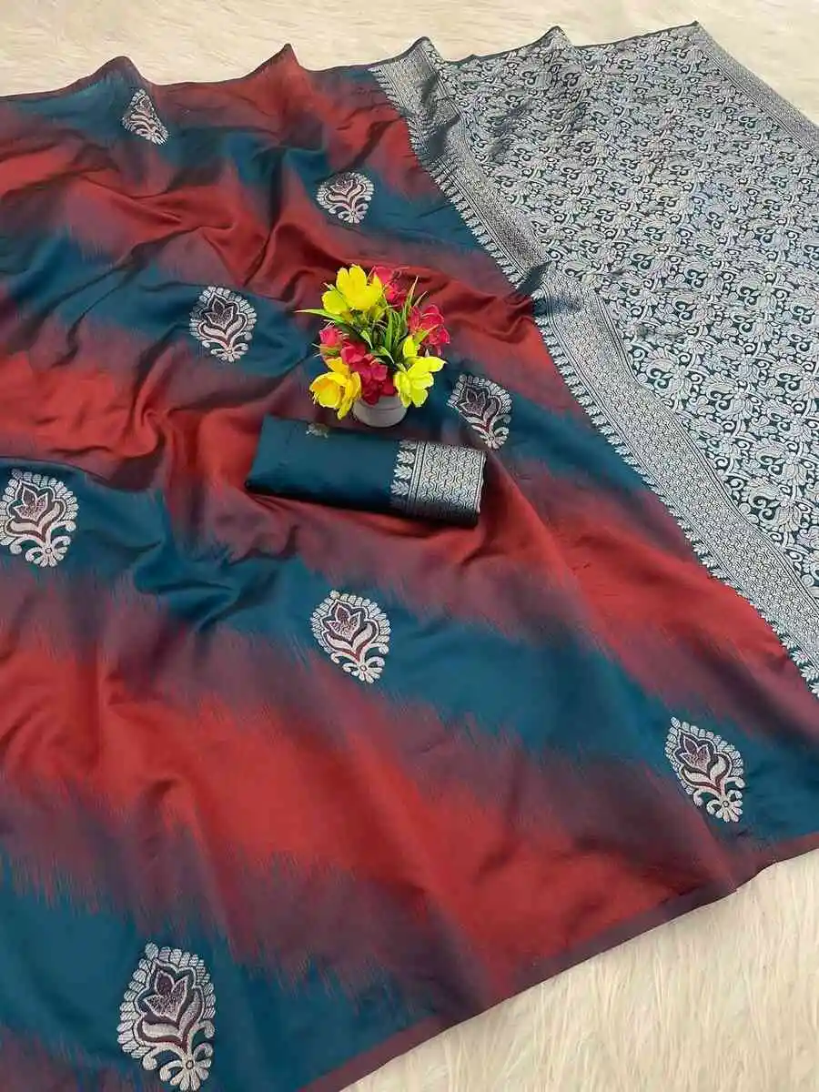 FANCY-BANARASI-SILK-FLOWERS-AND-MINA-ZARI-WEAVING-RICH-PALLU-WITH-ZARI-WEAVING-BORDER-WORK-SAREE-WITH-UNSTITCHED-BLOUSE-FESTIVE-WEAR-WHOLESALE-PRICE-ETHNIC-GARMENT-3.jpg.webp.webp