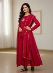 FANCY-CHANDERI-COTTON-THREAD-WITH-SEQUENCE-WORK-GOWN-BOTTOM-WITH-DUPATTA-FESTIVE-WEAR-WHOLESALE-PRICE-ETHNIC-GARMENT-5.webp