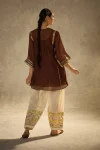 FANCY CHINON FANCY GOTA PATTI WORK TOP BOTTOM SET FESTIVE WEAR WHOLESALE PRICE ETHNIC GARMENT (20)