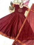FANCY-COTTON-JACQUARD-WEAVING-ZARI-BORDER-WORK-GOWN-WITH-DUPATTA-FESTIVE-WEAR-WHOLESALE-PRICE-ETHNIC-GARMENT8.webp