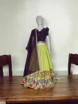 FANCY COTTON PRINTED WORK KID’S LEHENGA CHOLI FESTIVE WEAR WHOLESALE PRICE ETHNIC GARMENT (15)