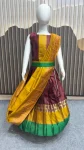 FANCY LICHI SILK JACQUARD WORK KID’S LEHENGA CHOLI DUPATTA WITH EXTRA BELT FESTIVE WEAR WHOLESALE PRICE ETHNIC GARMENT (25)
