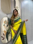 FANCY MYSORE SILK JACQUARD WORK GOWN SAREE DAILY WEAR WHOLESALE PRICE ETHNIC GARMENT (5)