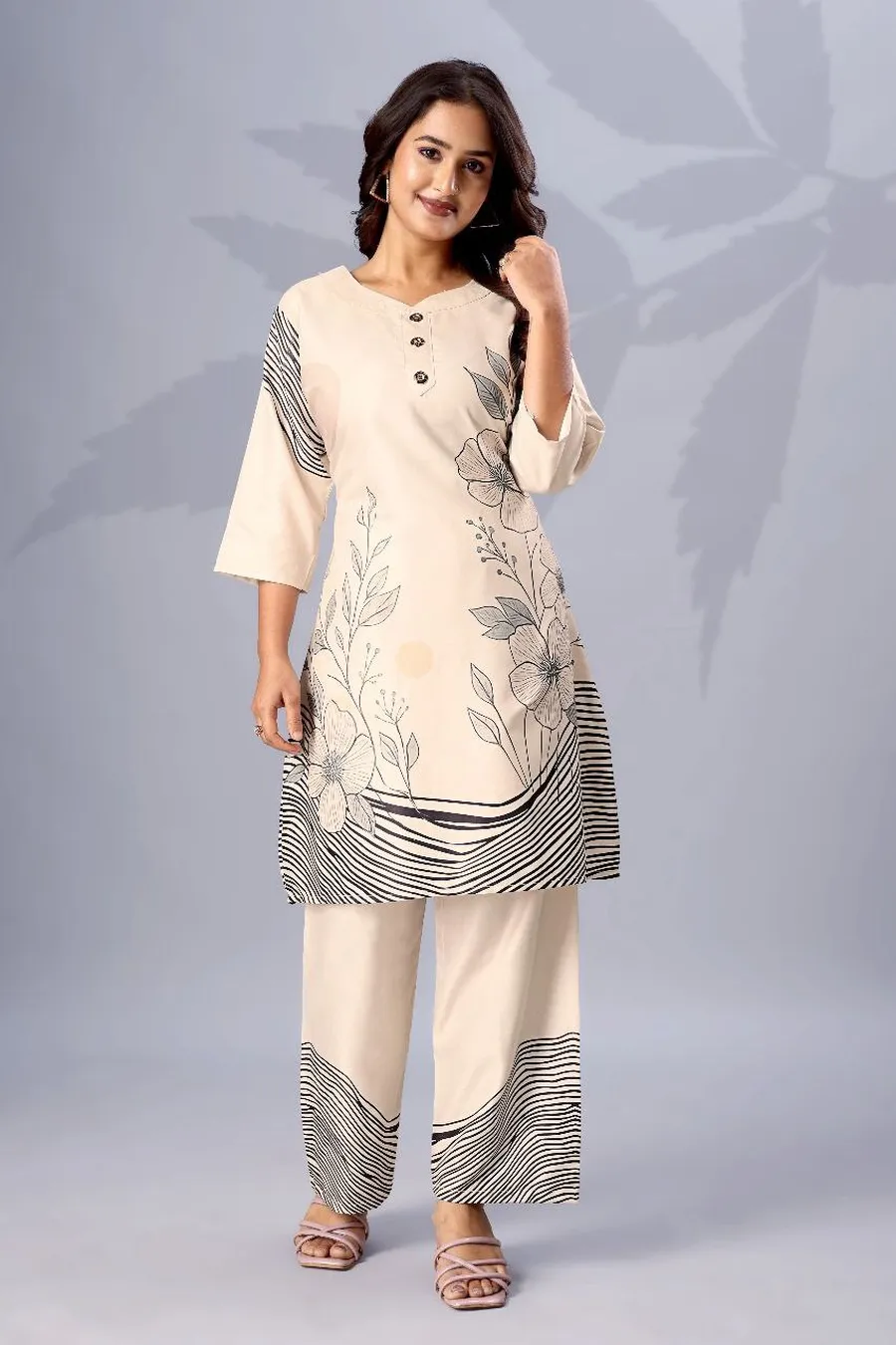 FANCY RAYON DIGITAL PRINT WORK CO-ORD SET DAILY WEAR WHOLESALE PRICE ETHNIC GARMENT (2)