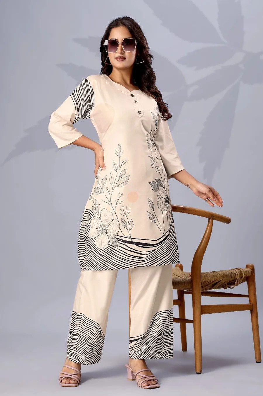 FANCY RAYON DIGITAL PRINT WORK CO-ORD SET DAILY WEAR WHOLESALE PRICE ETHNIC GARMENT (3)