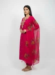 FANCY RAYON EMBROIDERY WORK TOP BOTTOM WITH DUPATTA FESTIVE WEAR WHOLESALE PRICE ETHNIC GARMENT (2)
