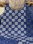 FANCY RAYON SLUB PRINT WORK TOP BOTTOM WITH DUPATTA FESTIVE WEAR WHOLESALE PRICE ETHNIC GARMENT (10)
