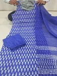 FANCY RAYON SLUB PRINT WORK TOP BOTTOM WITH DUPATTA FESTIVE WEAR WHOLESALE PRICE ETHNIC GARMENT (5)