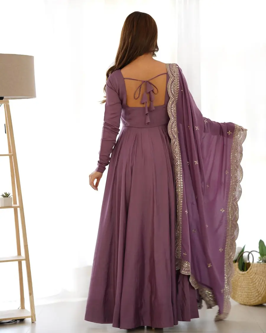 FANCY-ROMAN-CHANDERI-PLAIN-GOWN-BOTTOM-WITH-EMBROIDERY-SEQUENCE-WORK-DUPATTA-FESTIVE-WEAR-WHOLESALE-PRICE-ETHNIC-GARMENT-22.webp