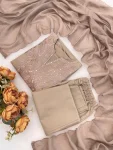 FANCY ROMAN SILK EMBROIDERY WORK TOP BOTTOM WITH DUPATTA FESTIVE WEAR WHOLESALE PRICE ETHNIC GARMENT (9)