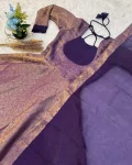 FANCY-SHIMMER-SILK-PLAIN-GOWN-WITH-FOUR-SIDE-LACE-BORDER-WORK-DUPATTA-FESTIVE-WEAR-WHOLESALE-PRICE-ETHNIC-GARMENT-7.webp