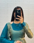 FANCY-SHIMMER-SILK-PLAIN-GOWN-WITH-FOUR-SIDE-LACE-BORDER-WORK-DUPATTA-FESTIVE-WEAR-WHOLESALE-PRICE-ETHNIC-GARMENT-2.webp