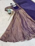 FANCY-SHIMMER-SILK-PLAIN-GOWN-WITH-FOUR-SIDE-LACE-BORDER-WORK-DUPATTA-FESTIVE-WEAR-WHOLESALE-PRICE-ETHNIC-GARMENT-7.webp