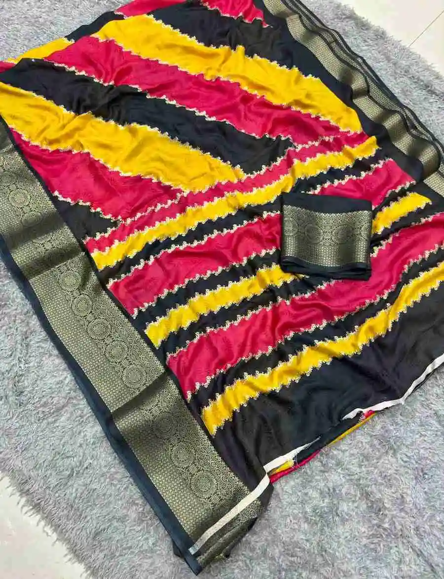 MARSH-MELON-JACQUARD-WEAVING-WORK-SAREE-WITH-UNSTITCHED-BLOUSE-FESTIVE-WEAR-WHOLESALE-PRICE-ETHNIC-GARMENT-3.webp