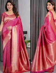 MODERN-BANARASI-SILK-ZARI-WOVEN-WORK-SAREE-WITH-UNSTITCHED-BLOUSE-FESTIVE-WEAR-WHOLESALE-PRICE-ETHNIC-GARMENT-3.webp