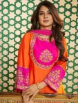 MODERN-CHANDERI-COTTON-SILK-SEQUENCE-CODING-EMBROIDERY-WORK-TOP-BOTTOM-WITH-DUPATTA-FESTIVE-WEAR-WHOLESALE-PRICE-ETHNIC-GARMENT-4.webp