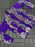 MODERN CHINON EMBROIDERY SEQUENCE WORK PALAZZO BLOUSE WITH KOTI PARTY WEAR WHOLESALE PRICE ETHNIC GARMENT (4)