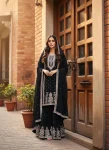 MODERN CHINON SILK EMBROIDERY CODING, MULTI THREAD, SEQUENCE WITH HAND MIRROR DIAMOND WORK TOP PALAZZO WITH DUPATTA FESTIVE WEAR WHOLESALE PRICE ETHNIC GARMENT (7)