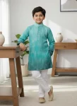 MODERN COTTON EMBROIDERY WORK KID’S KURTA PAYJAMA FESTIVE WEAR WHOLESALE PRICE ETHNIC GARMENT (19)