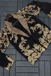 MODERN CREPE SATIN PLAIN DRAPE SKIRT BLOUSE WITH EMBROIDERY WORK KOTI PARTY WEAR WHOLESALE PRICE ETHNIC GARMENT (7)
