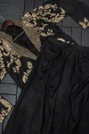 MODERN CREPE SATIN PLAIN DRAPE SKIRT BLOUSE WITH EMBROIDERY WORK KOTI PARTY WEAR WHOLESALE PRICE ETHNIC GARMENT (7)