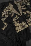 MODERN CREPE SATIN PLAIN DRAPE SKIRT BLOUSE WITH EMBROIDERY WORK KOTI PARTY WEAR WHOLESALE PRICE ETHNIC GARMENT (7)
