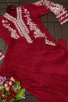MODERN CREPE SATIN PLAIN DRAPE SKIRT WITH STITCHED BLOUSE AND EMBROIDERY WORK KOTI PARTY WEAR WHOLESALE PRICE ETHNIC GARMENT (3)