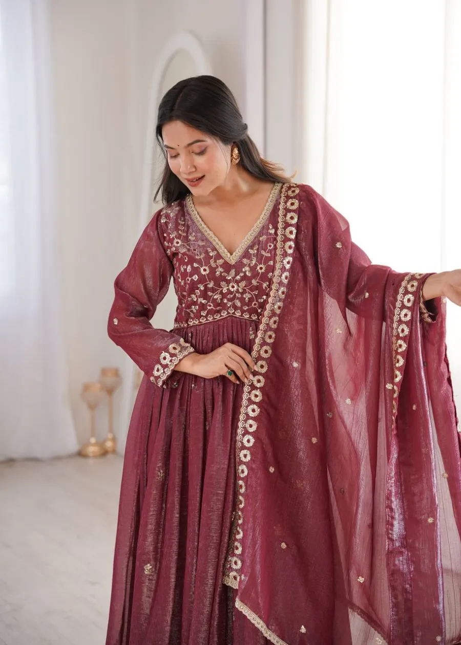 MODERN-CRUNCHY-SEQUENCE-EMBROIDERY-WORK-GOWN-BOTTOM-WITH-DUPATTA-FESTIVE-WEAR-WHOLESALE-PRICE-ETHNIC-GARMENT-3.webp