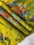 MODERN FENDY SATIN EMBROIDERY WORK SAREE WITH UNSTITCHED BLOUSE PARTY WEAR WHOLESALE PRICE ETHNIC GARMENT (5)