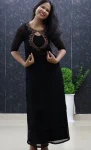 MODERN FEORGETTE EMBROIDERY, SEQUENCE WORK TOP PALAZZO WITH BUSTIER FESTIVE WEAR WHOLESALE PRICE ETHNIC GARMENT (3)
