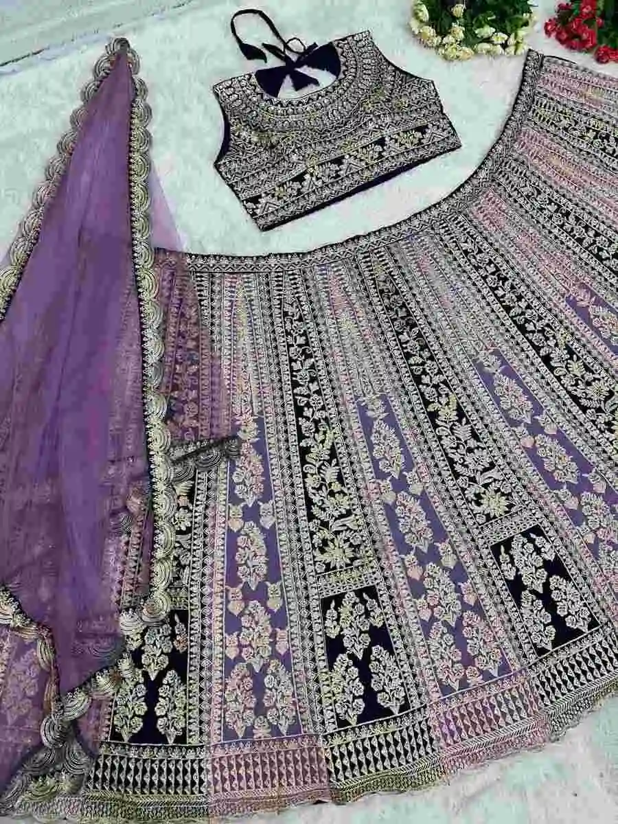 MODERN-GEORGETTE-CHIN-SEQUENCE-WITH-DIMOND-HAND-WORK-LEHENGA-CHOLI-WITH-DUPATTA-WEDDING-WEAR-WHOLESALE-PRICE-ETHNIC-GARMENT-2.webp